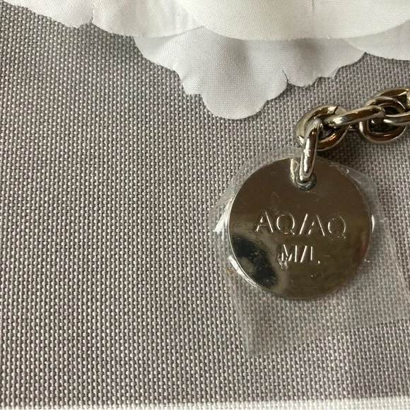 AQ/AQ sphere silver belt in size medium/large - Picture 6 of 6